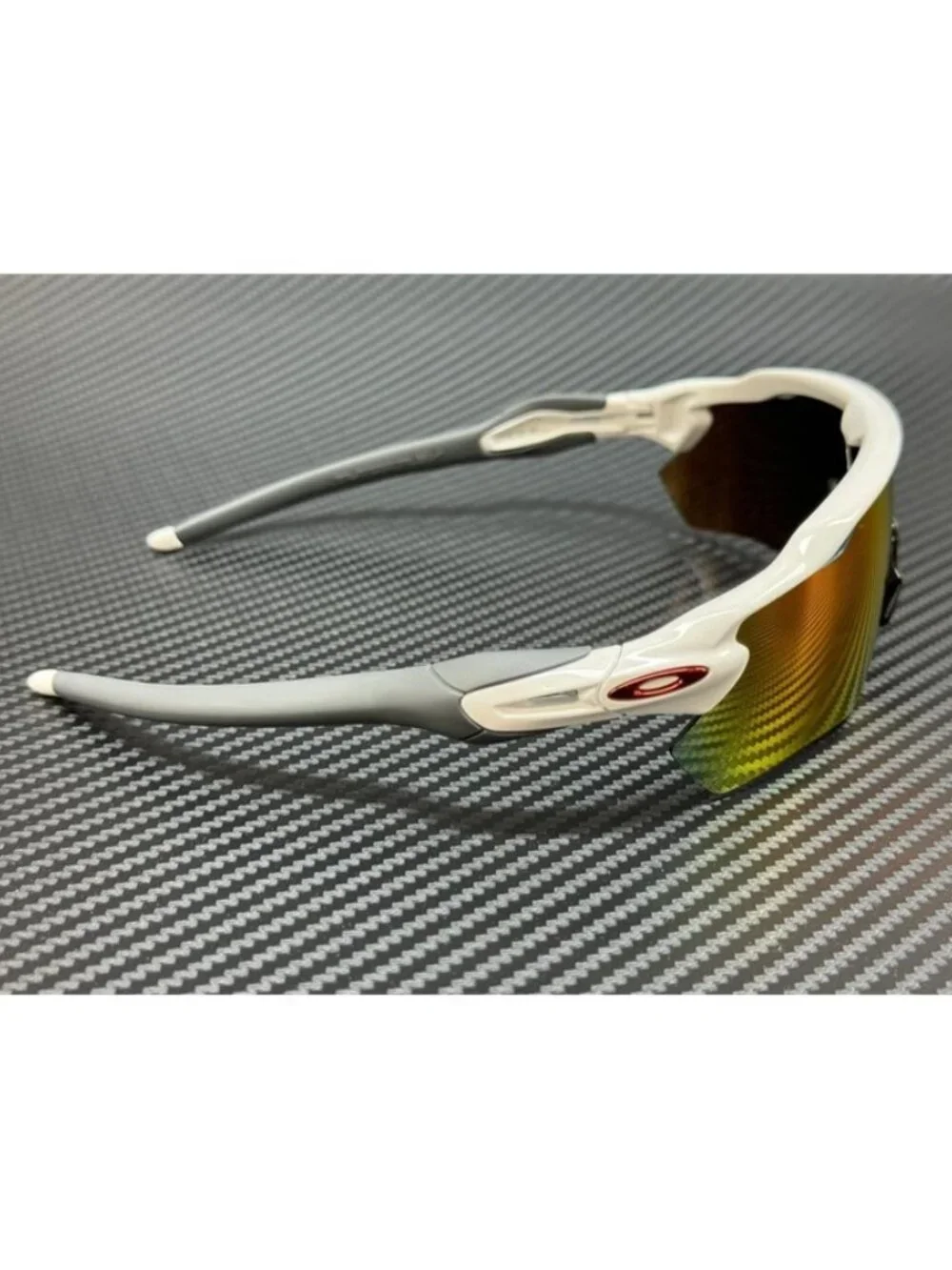 New Oakley Men Polished White Sunglasses 65-23-128
